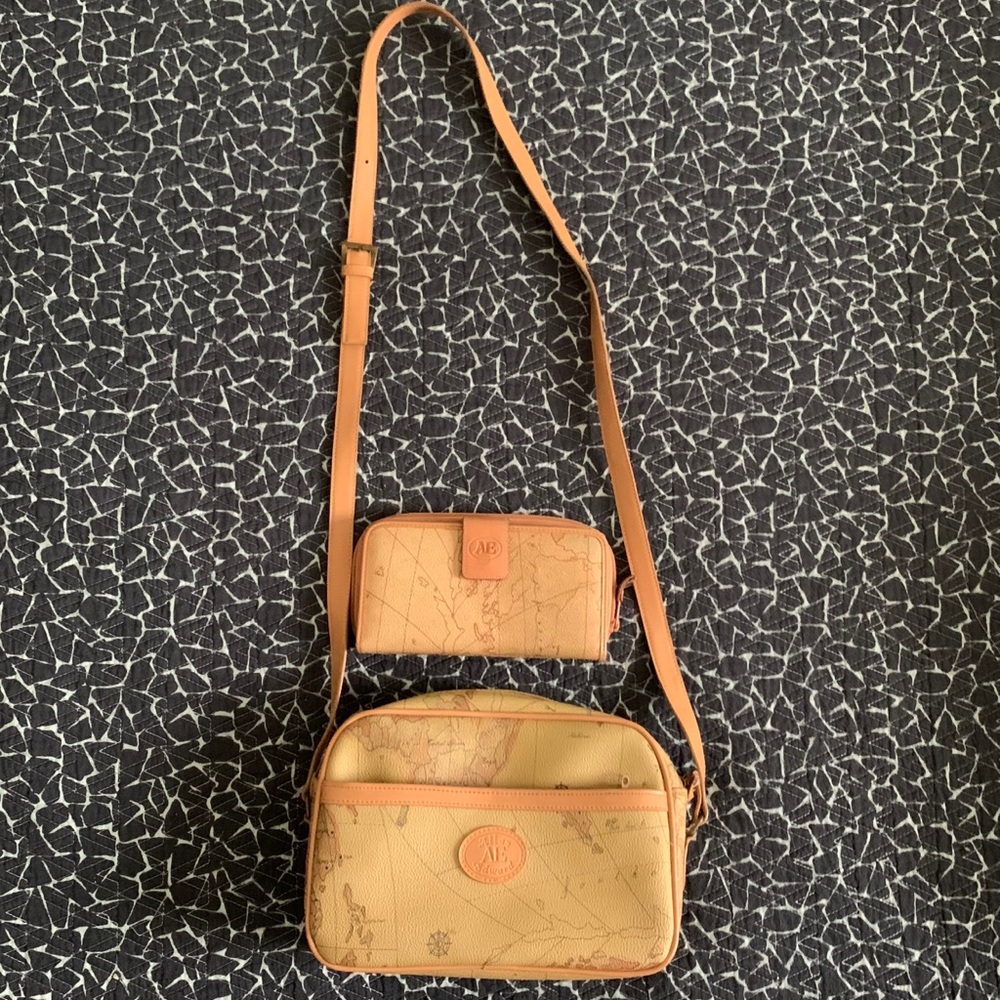 Allan Edwards World Map Purse